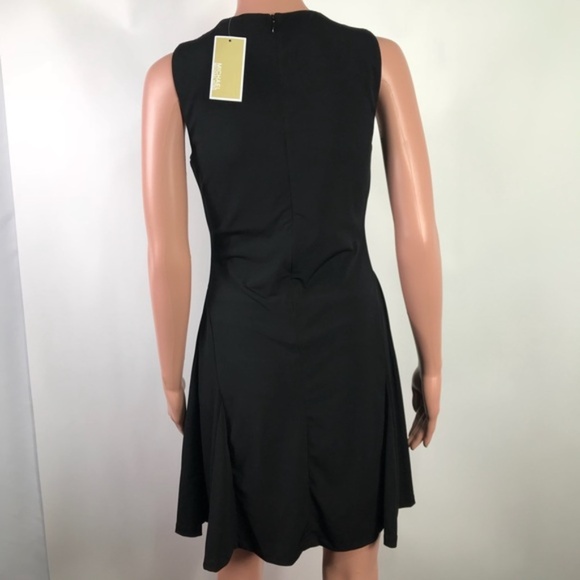Michael Kors Black Halter Neck Dress NEW Size 6 - Picture 2 of 8